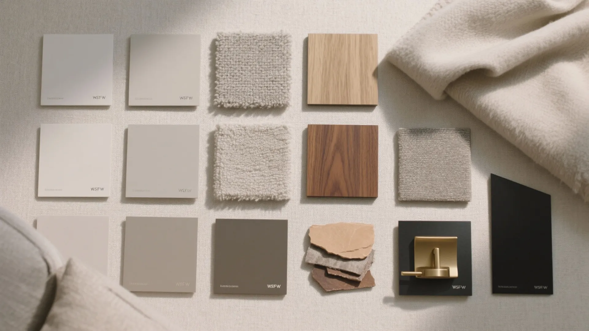 Greige Foundations + Layered Textures