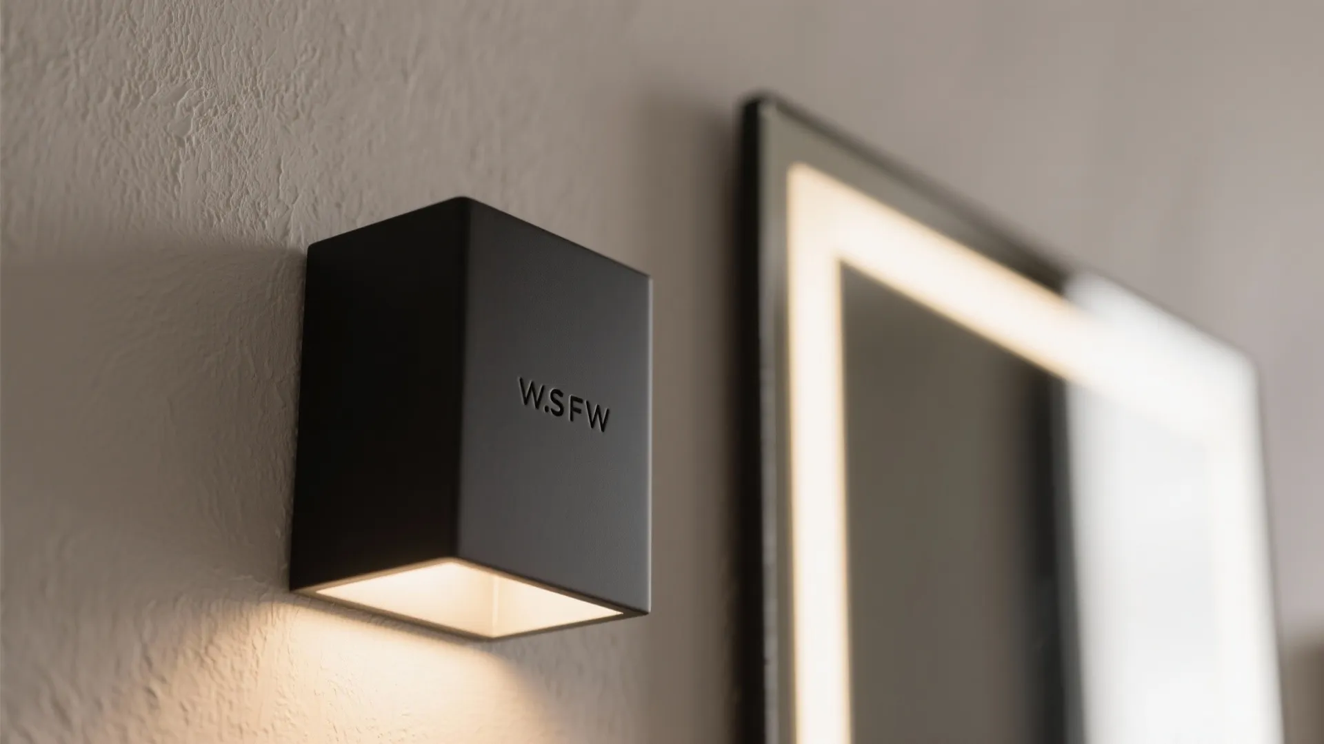 Soft Greige Walls with Warm Lighting