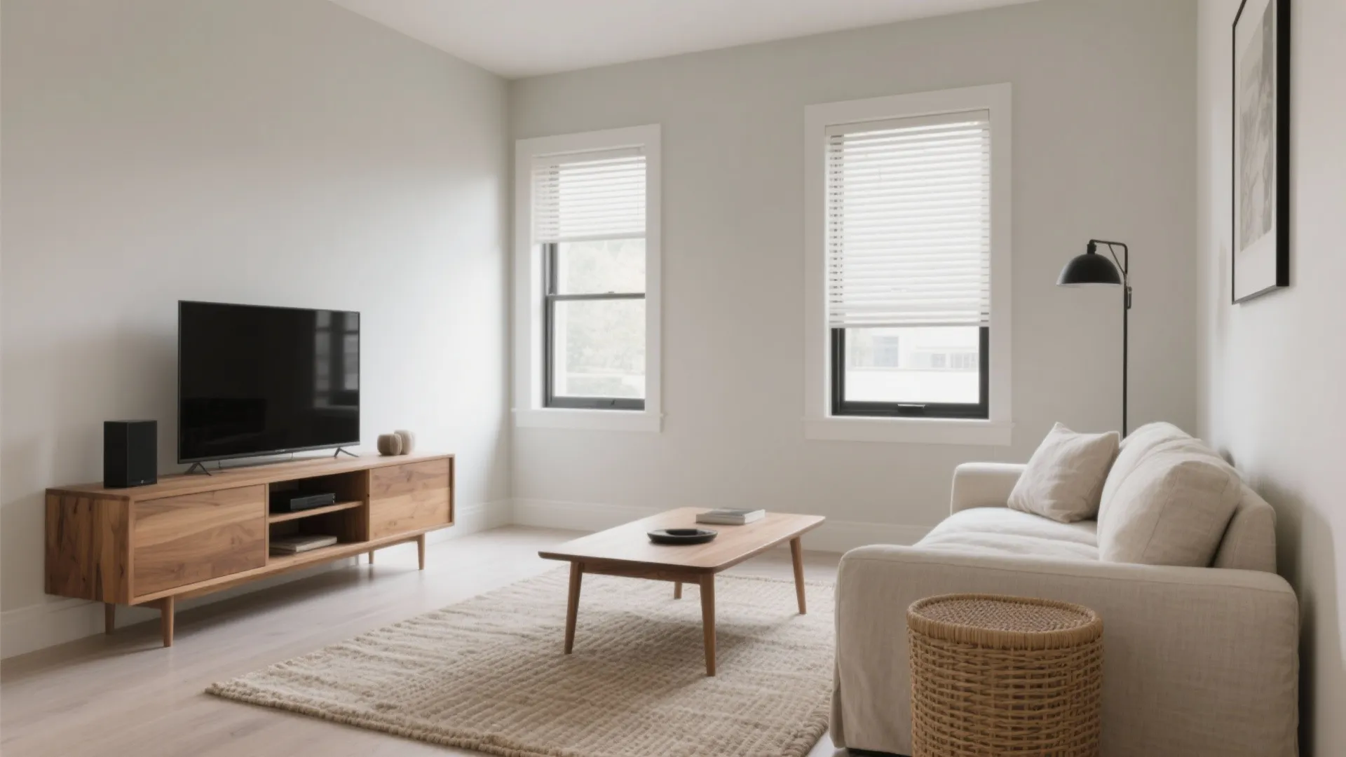 Soft Neutrals + Warm Wood (Greige x Oak)