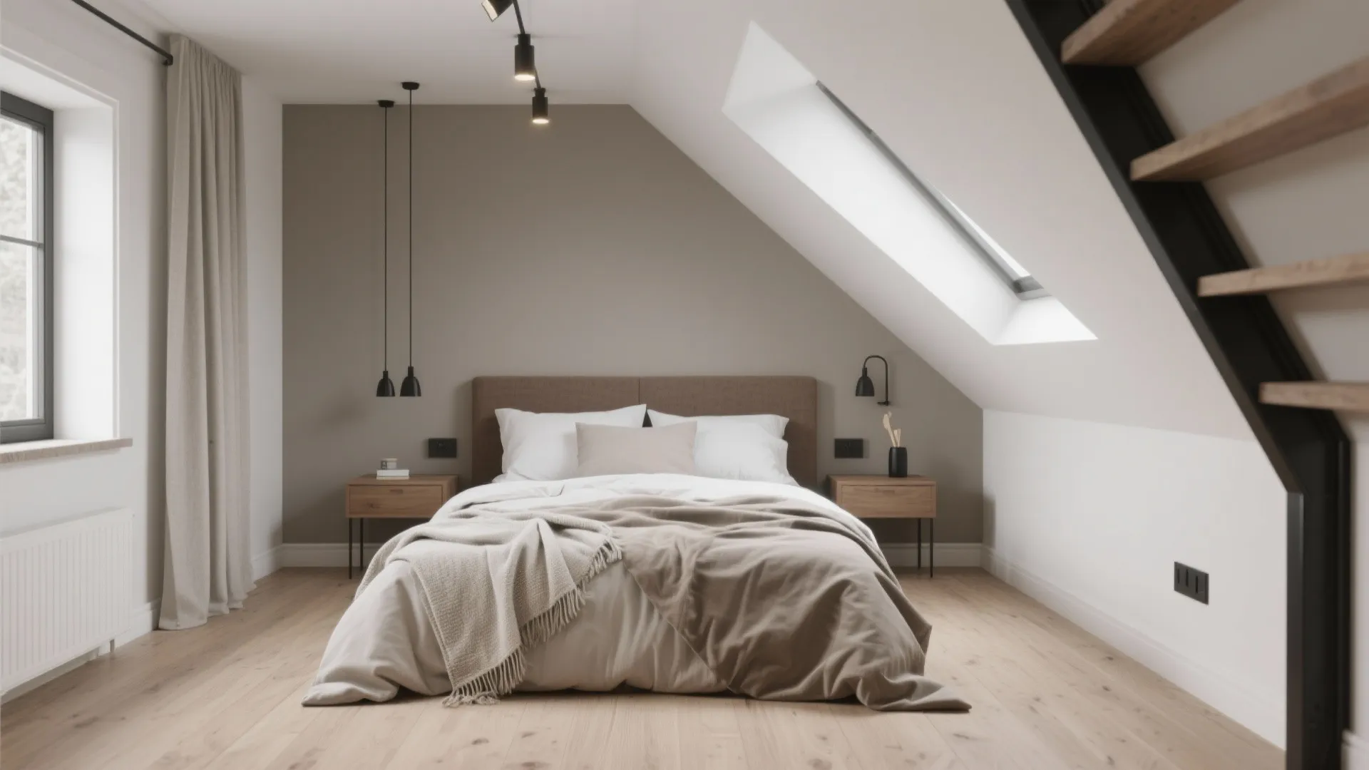 5. Brown-gray (greige) for Scandinavian calm