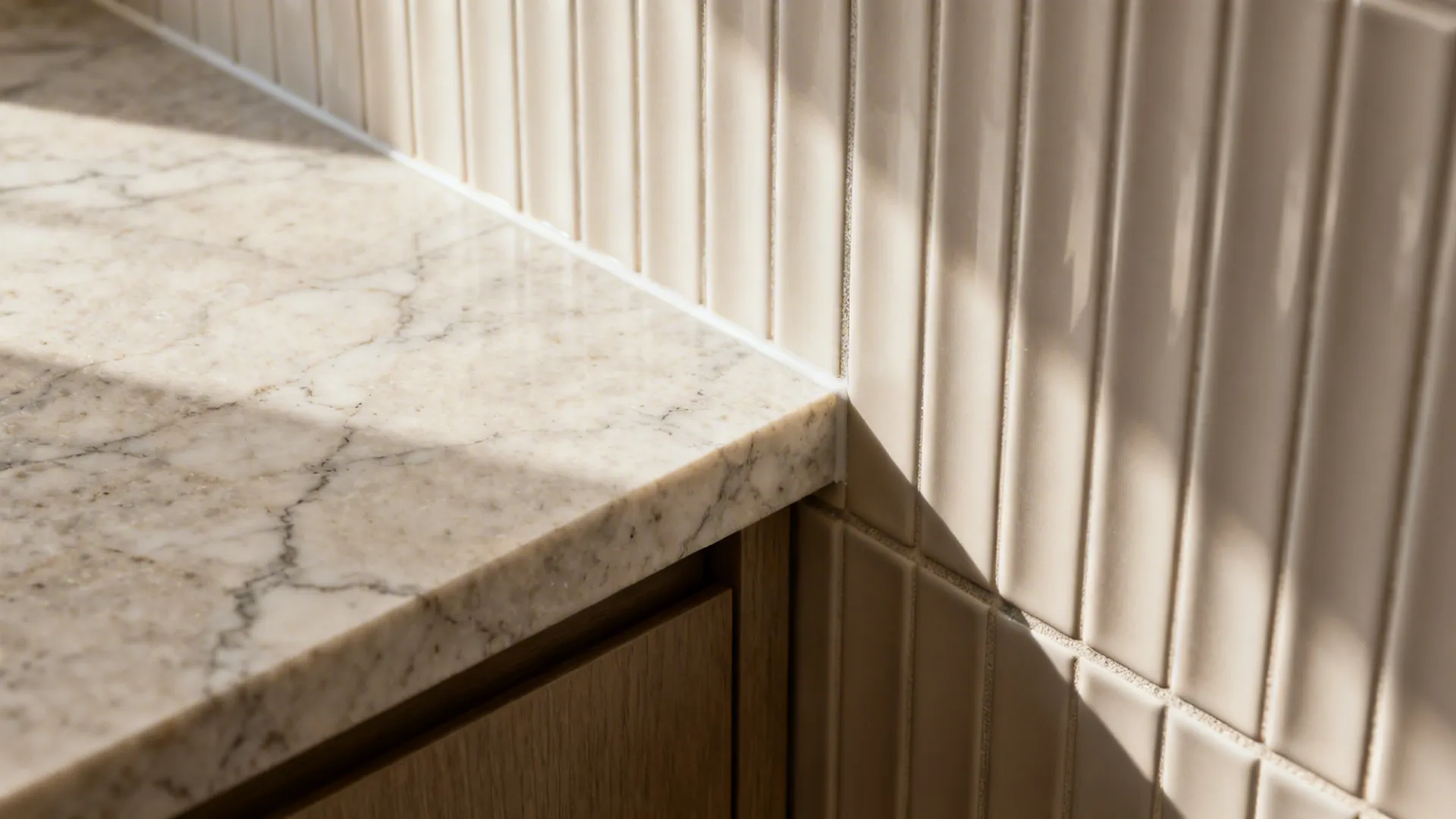 Soft Greige + Textured Stone