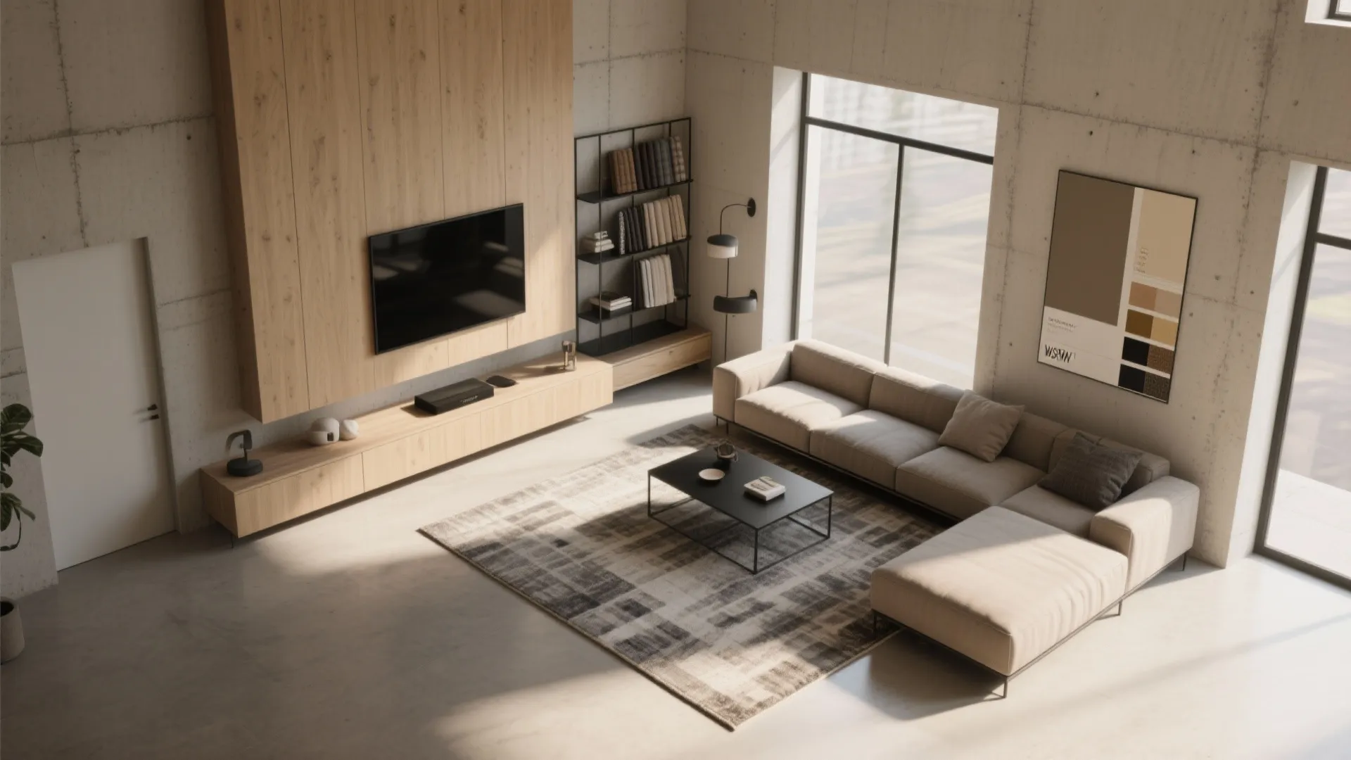 3. Greige-Tan for Modern Calm