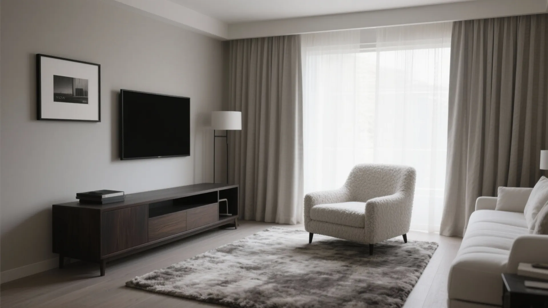 Monochrome Greige with Rich Texture