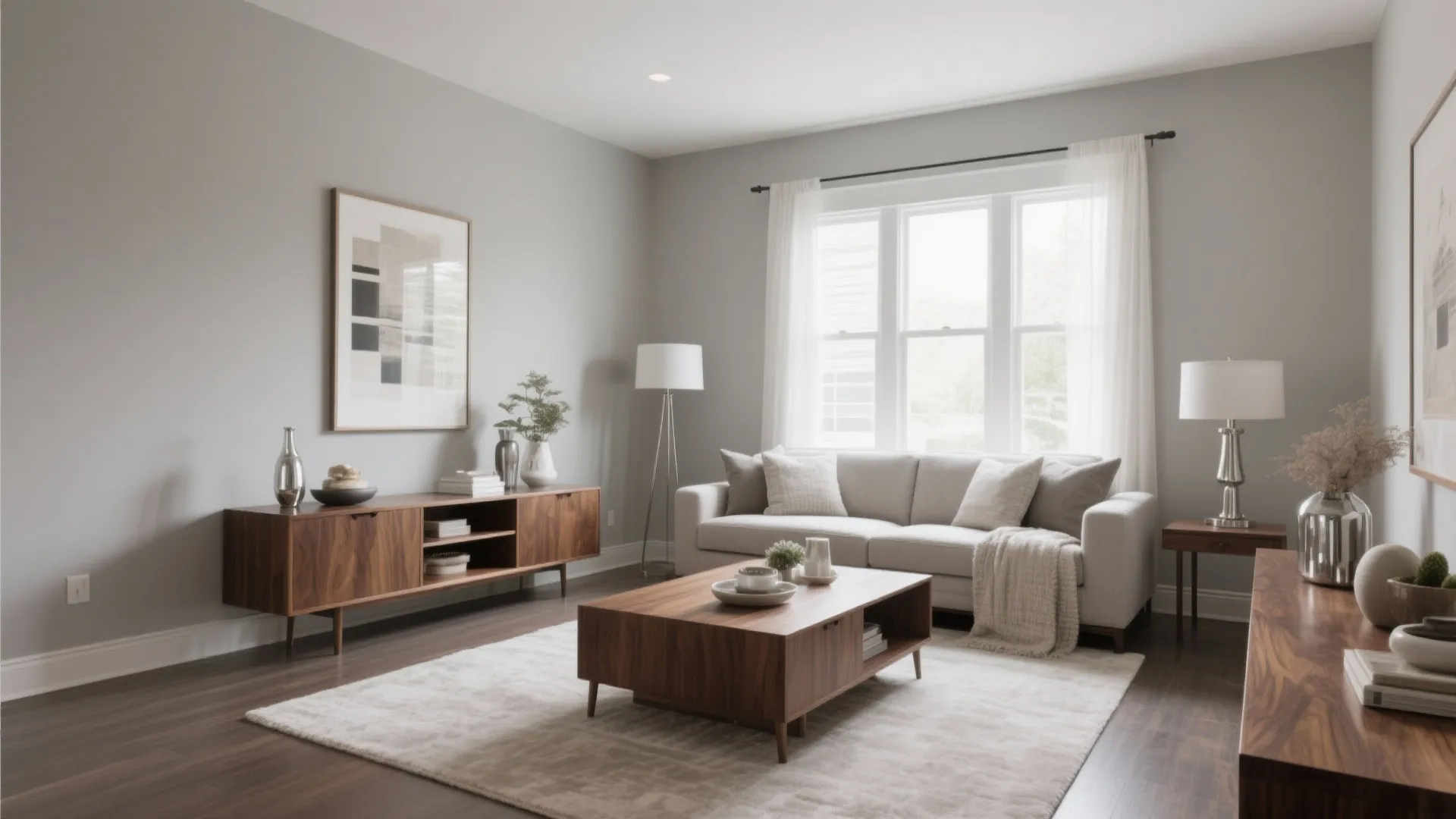 3. Greige Walls for Versatility