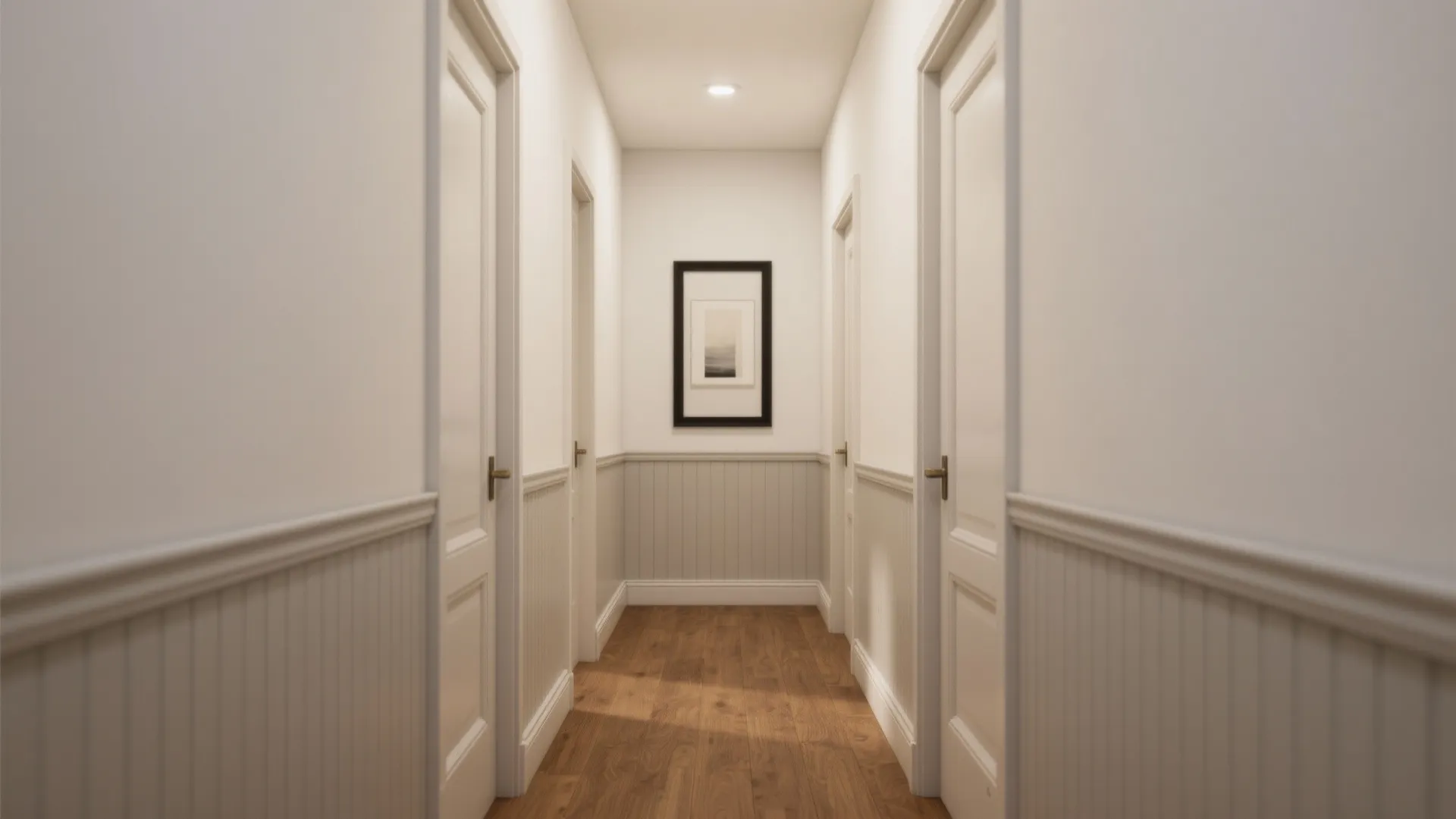 Soft Greige + Warm White Layering