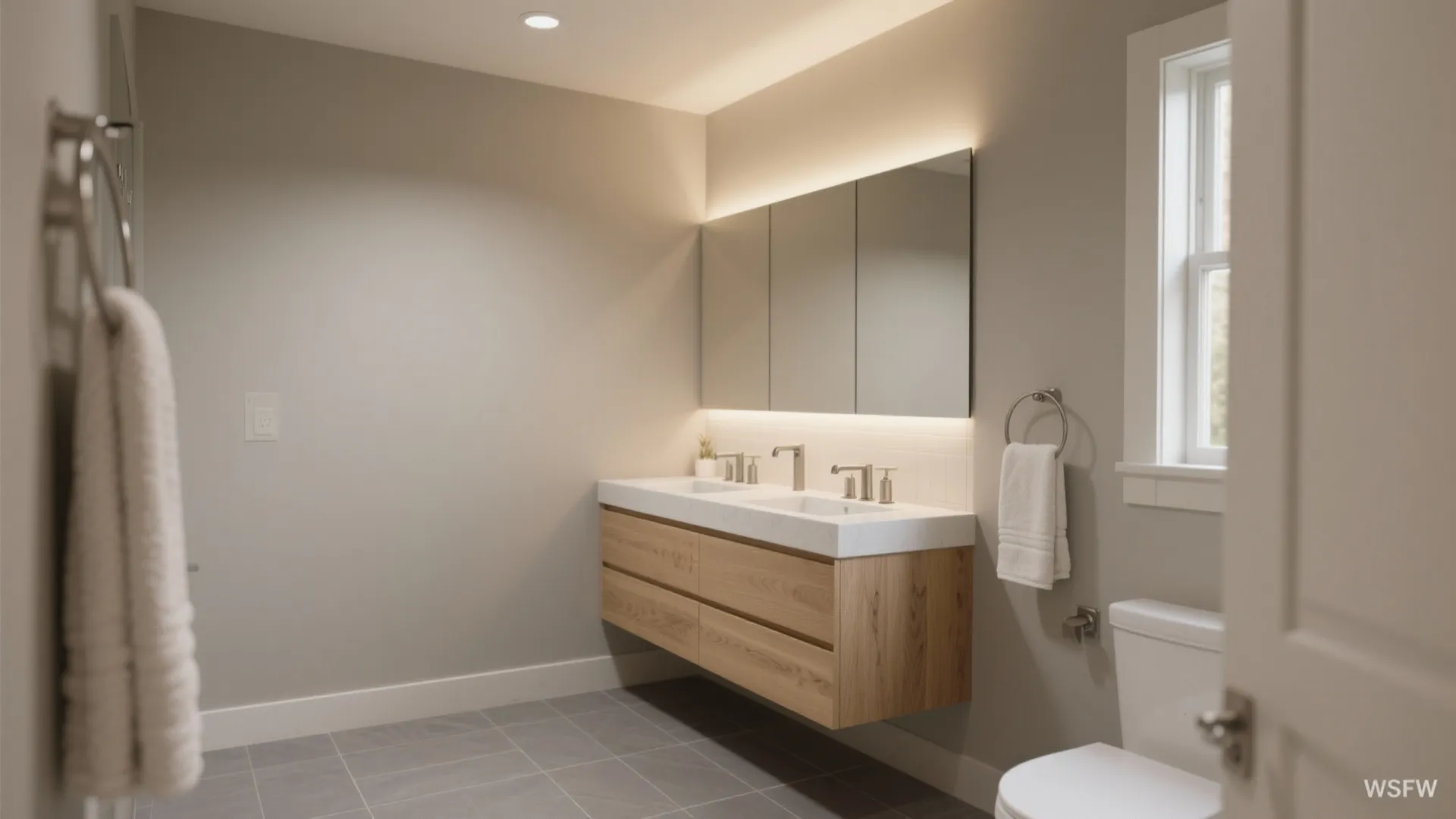 Greige + Wood Warmth