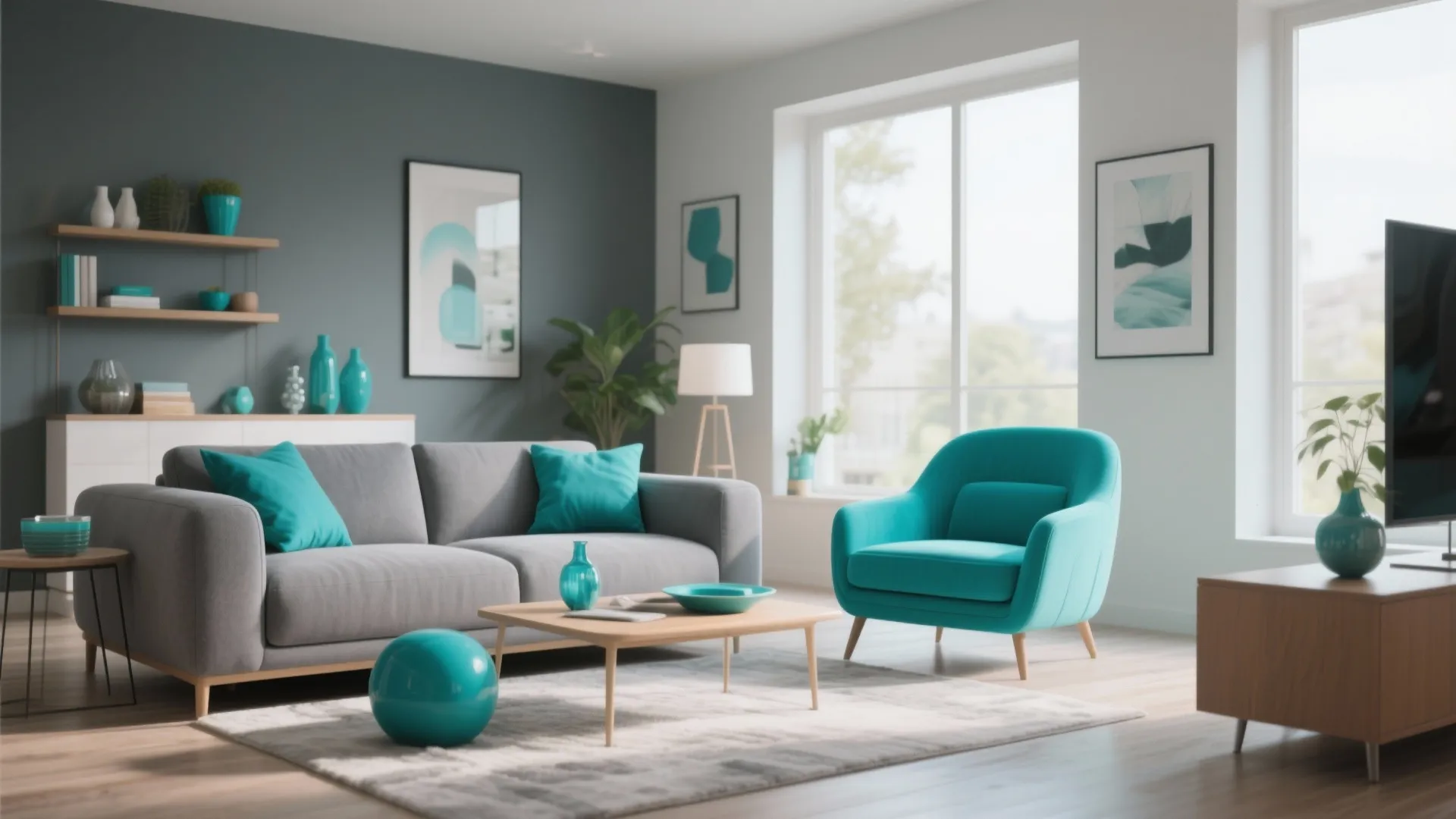 Pop of Color with Accent Chairs