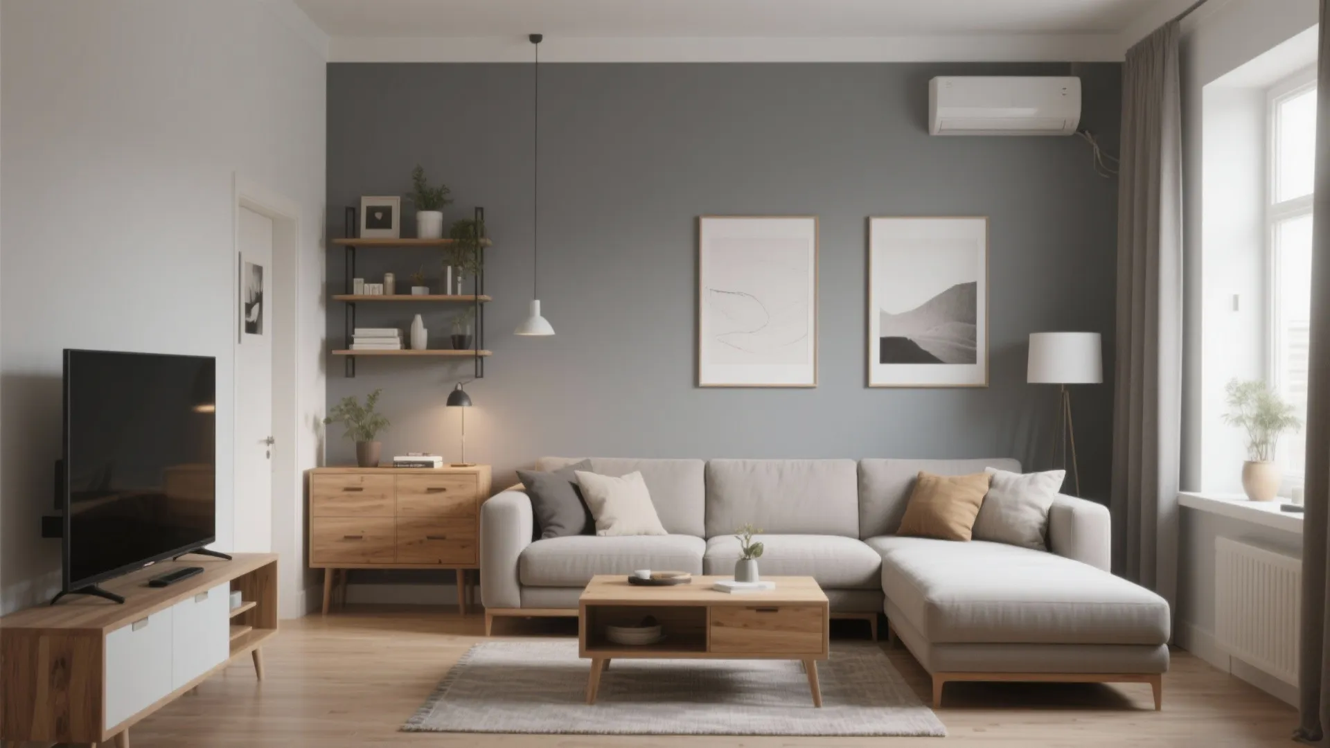10 Grey Accent Wall Living Room Ideas: Stylish, Cozy, and Functional Grey Accent Wall Inspirations from Real Projects