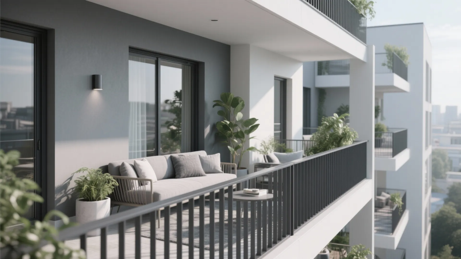 4. Monochrome Modern Greys