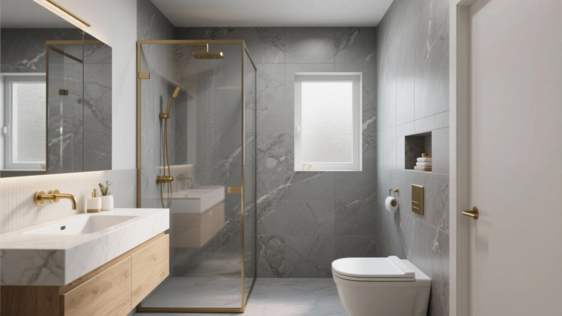 Grey Bathroom Tiles Design: 5 Ideas That Work: A senior interior designer’s field-tested ideas to make grey bathroom tiles feel warm, modern, and truly you