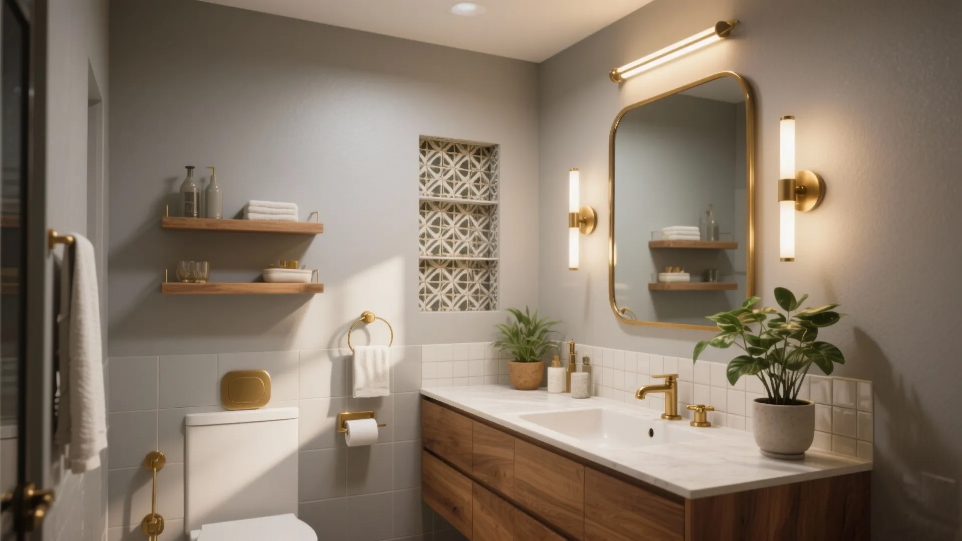 Grey Wall Bathroom Ideas: 5 Stylish Concepts: Practical and creative grey wall bathroom ideas I’ve used in real small-space renovations