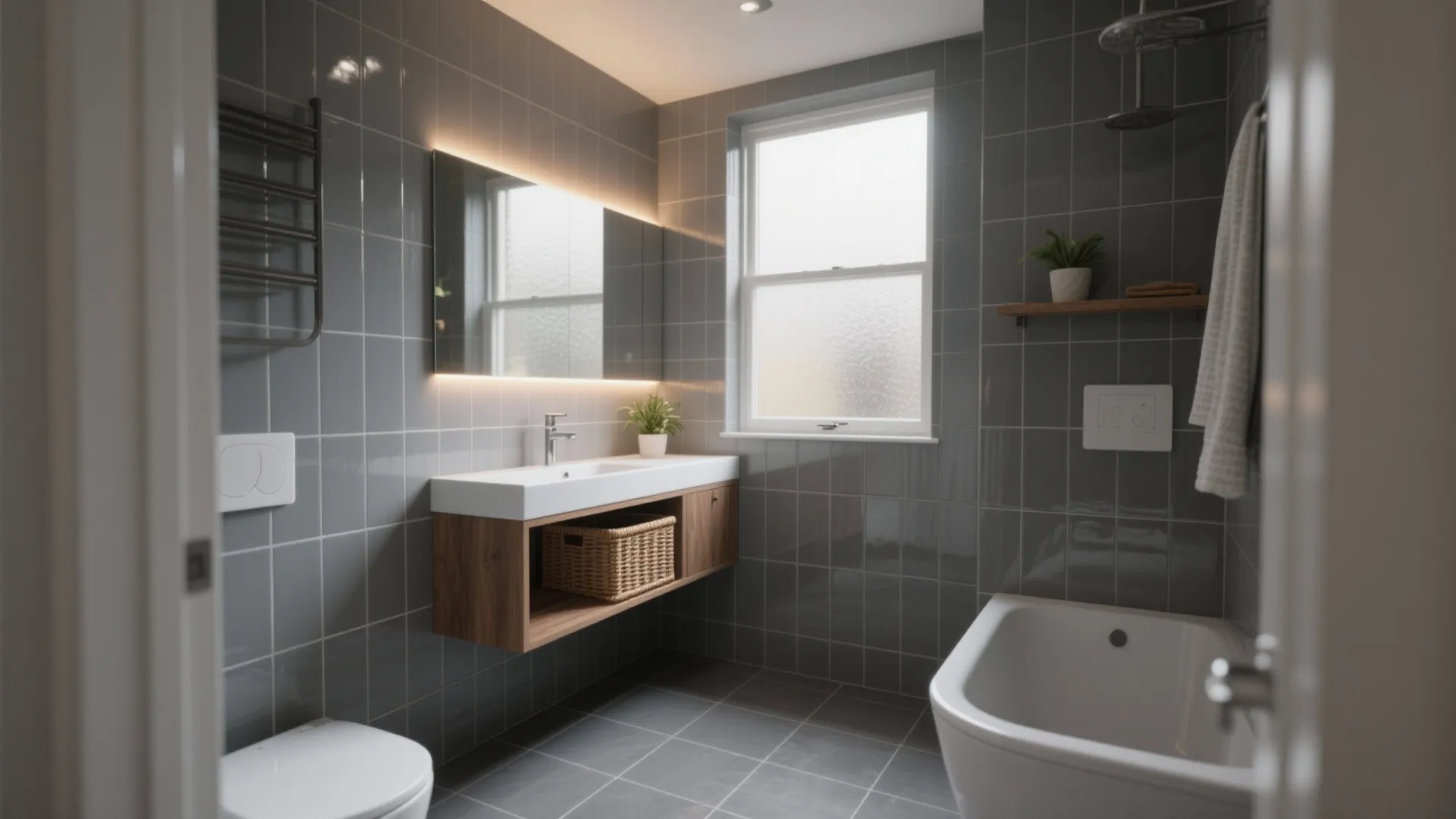 5 Grey Tile Bathroom Ideas: Small-space secrets and stylish solutions for grey tile bathrooms—5 inspiring ideas from a pro