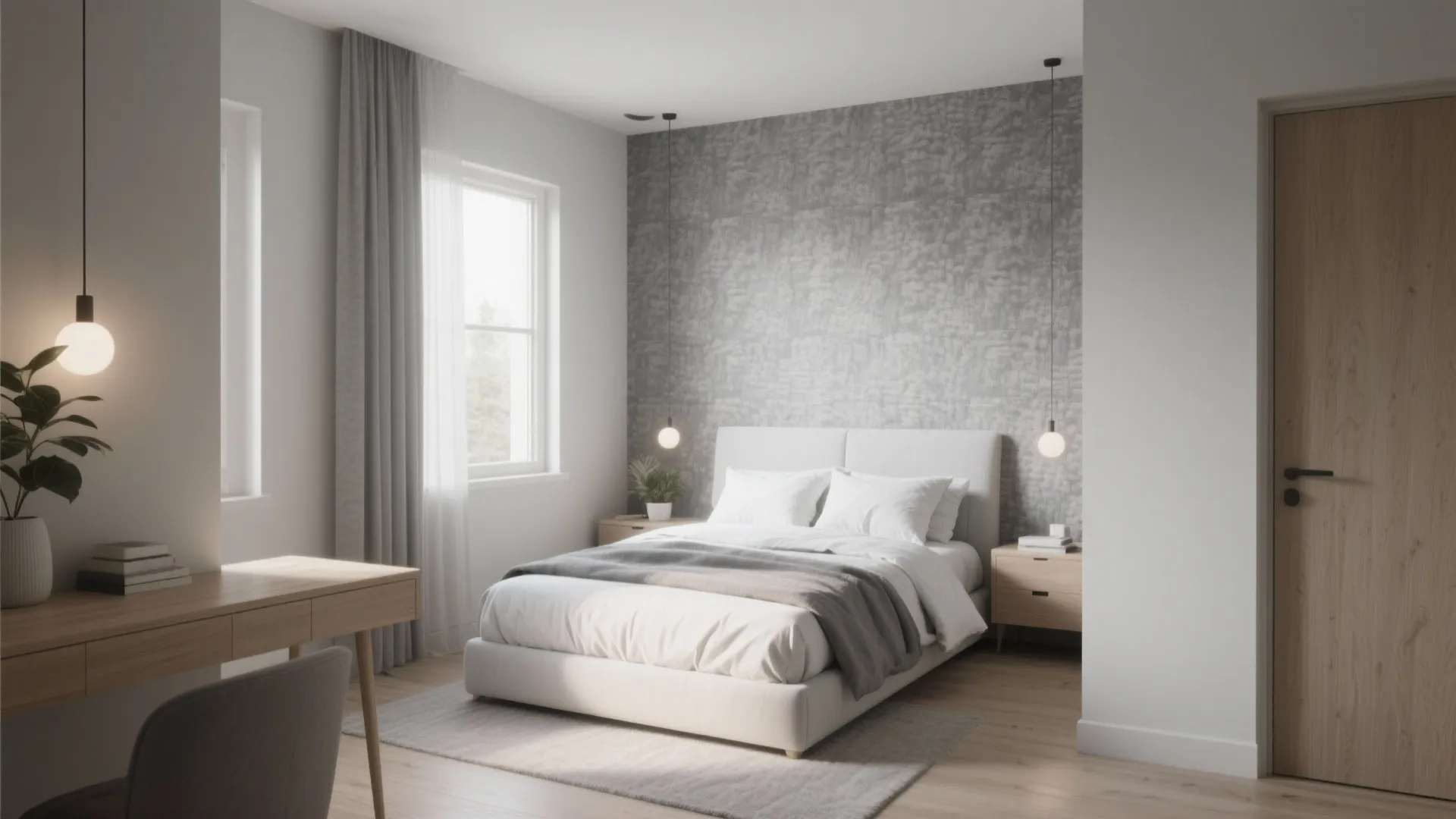 5 Grey Bedroom Wallpaper Ideas: Bring Style & Comfort to Your Bedroom with These Grey Wallpaper Inspirations