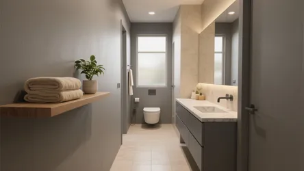 5 Grey and Beige Bathroom Ideas
