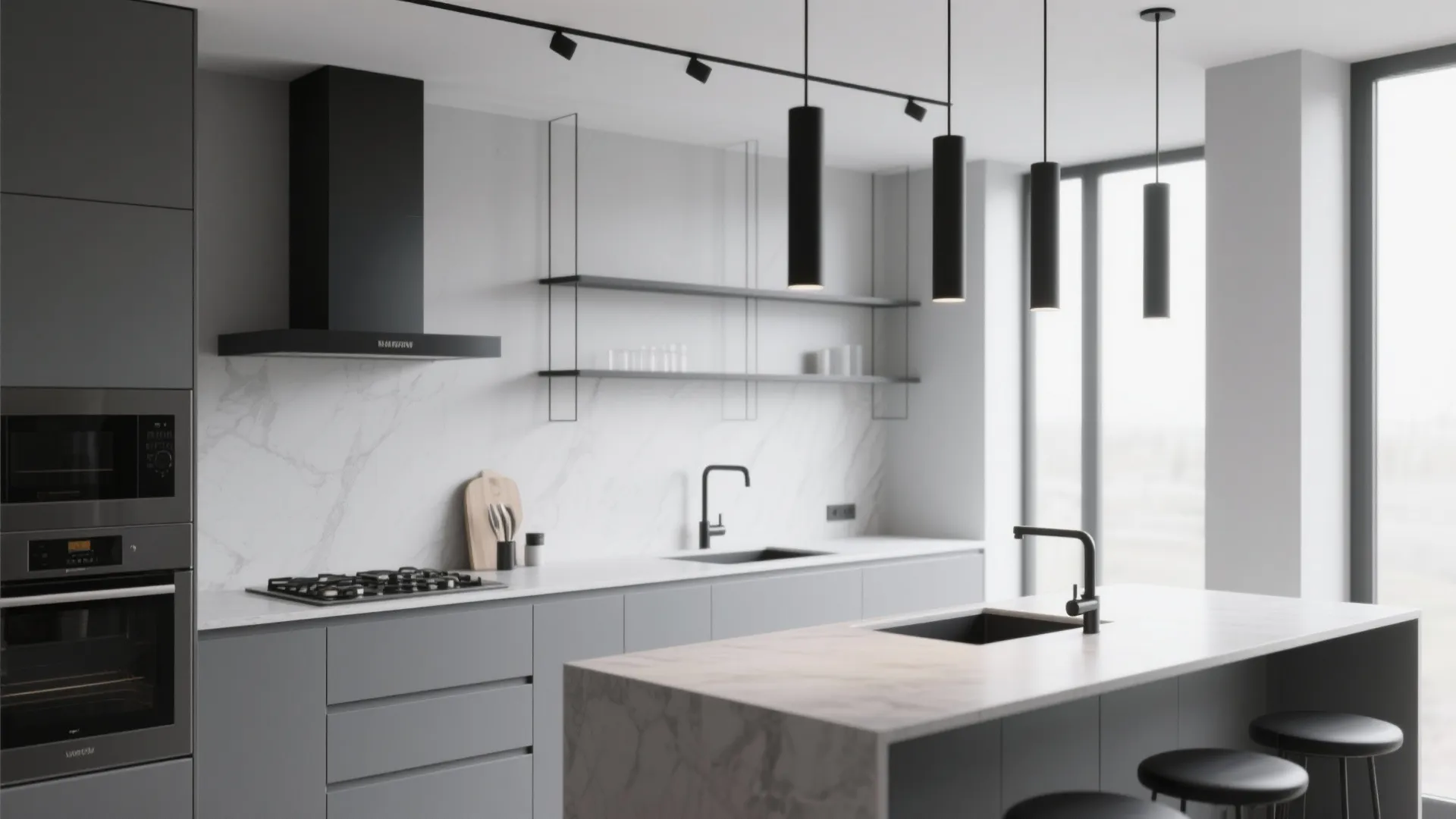 7. Black Accents for Definition