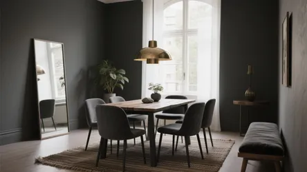 5 Grey and Black Dining Room Ideas