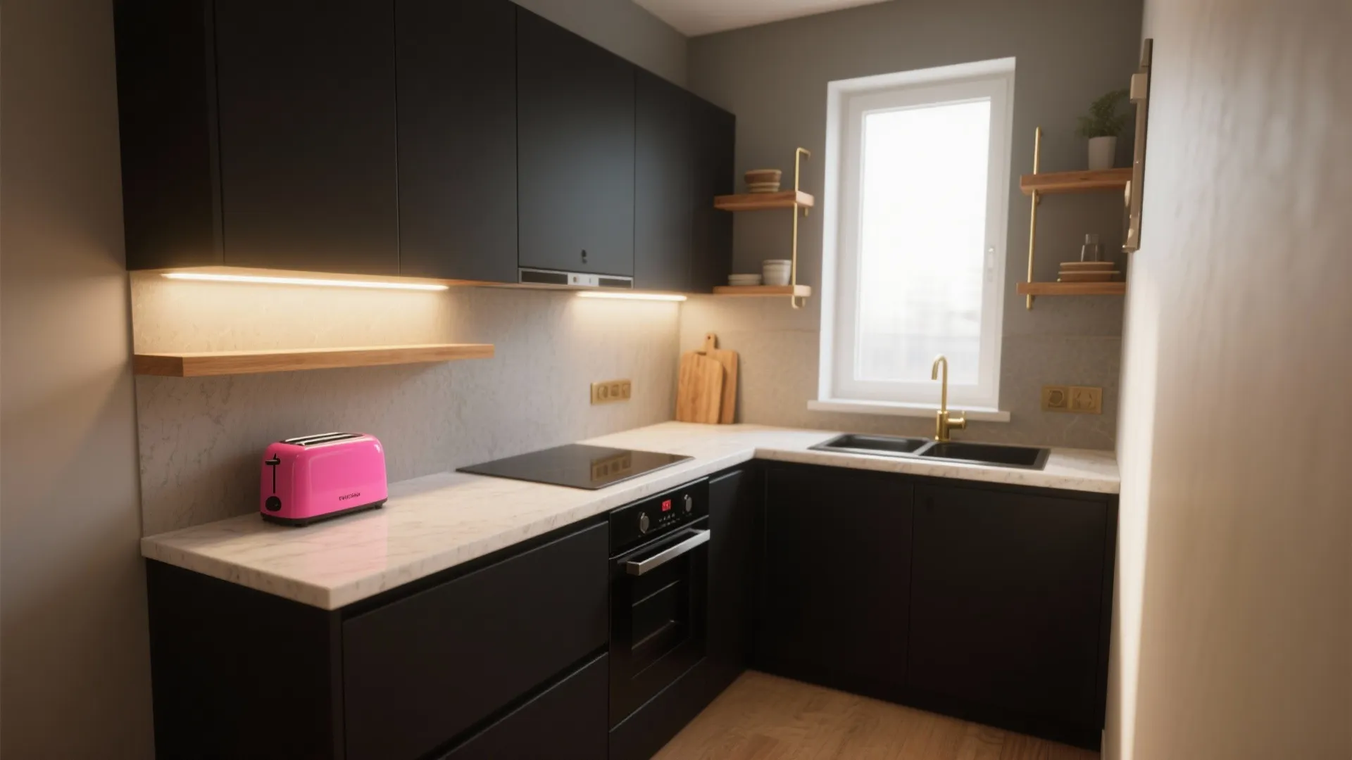 5 Bold Grey and Black Kitchen Ideas: Creative small-space solutions and luxe touches for grey and black kitchens