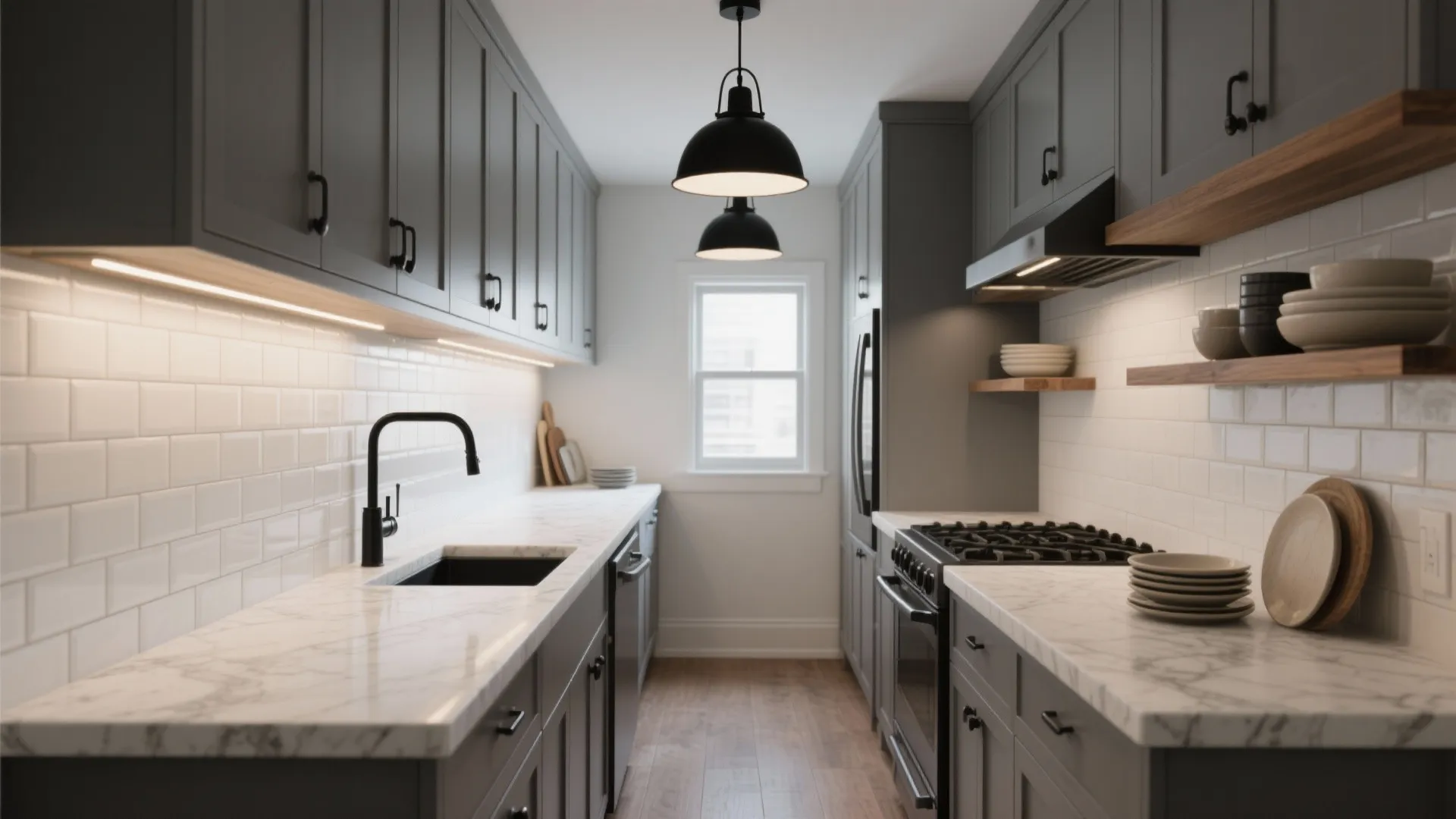 5 Grey, Black & White Kitchen Ideas: Bold monochrome kitchen ideas for small spaces with practical tips from a pro