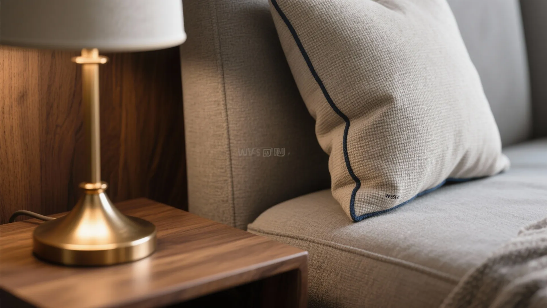 3. Grey as the Calm Anchor with Brass Accents