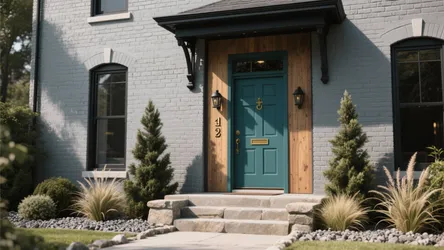 Grey Painted Brick House: 5 Design Ideas