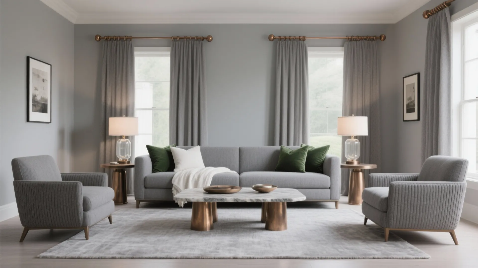 Grey and Bronze Living Room Ideas: Stylish Inspirations for a Chic Living Space