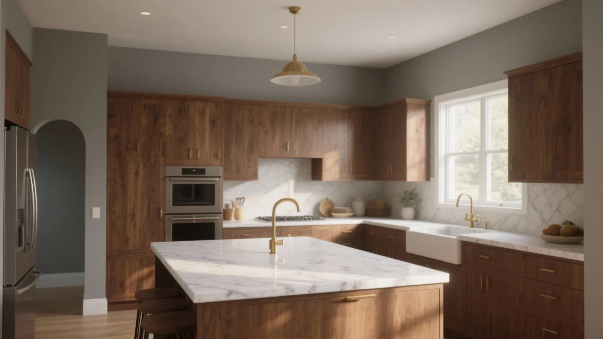 5 Ideas for Grey Kitchen with Brown Cabinets: Small-space tricks and real-life tips to make grey kitchens with brown cabinets feel modern and cozy