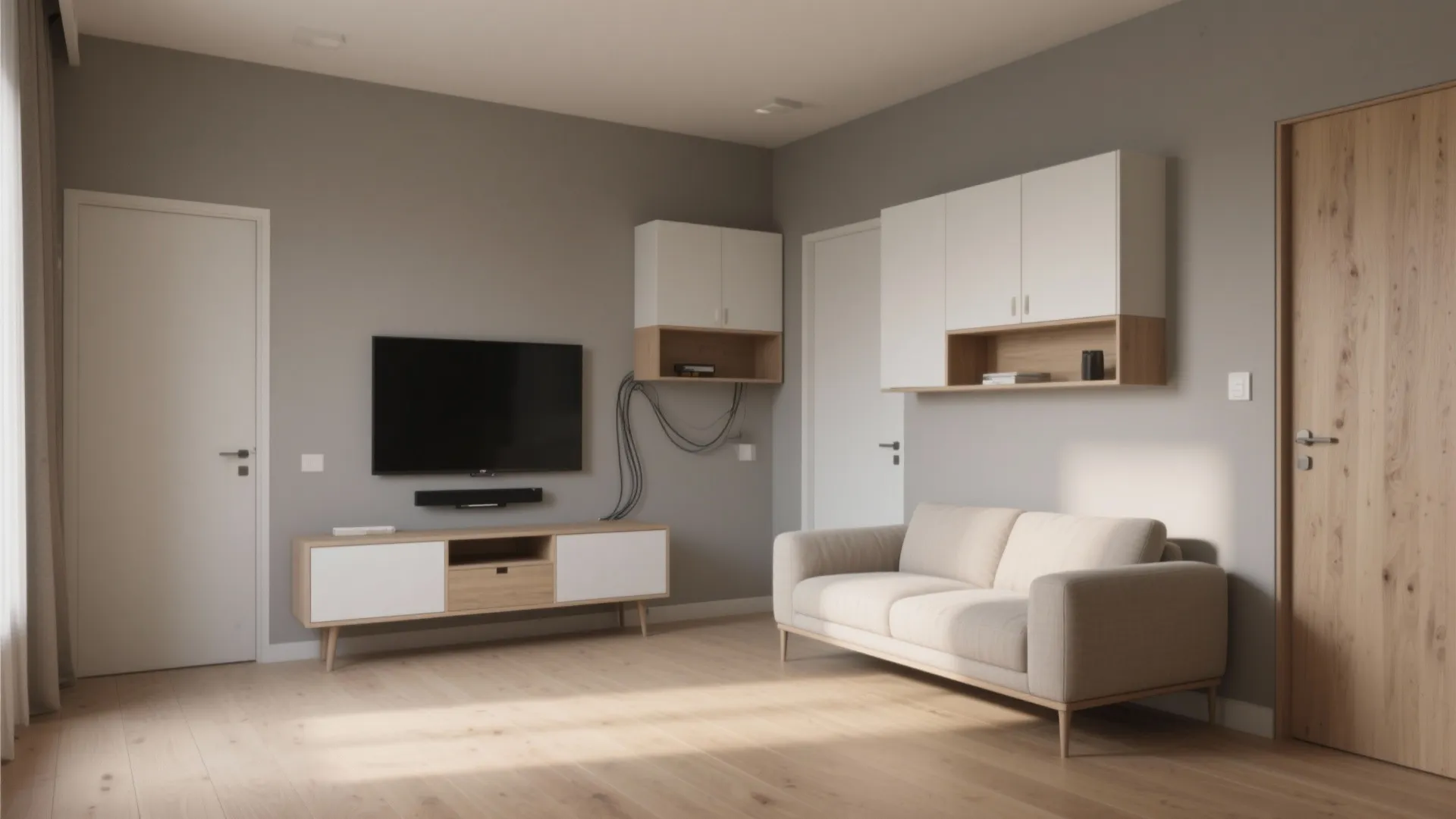 Built-ins and Slim Profiles in a Grey Shell