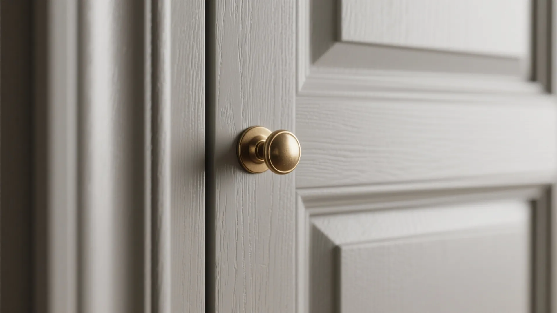 1. Soft Grey Shaker Cabinets