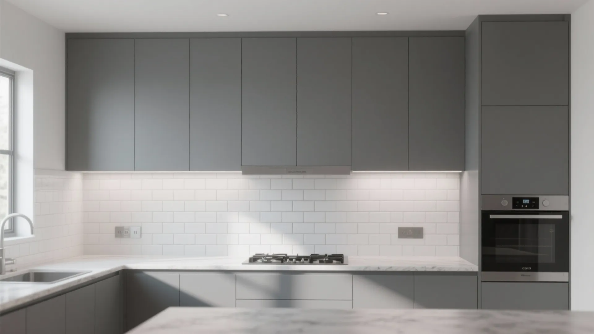 1. Classic White Subway Tiles