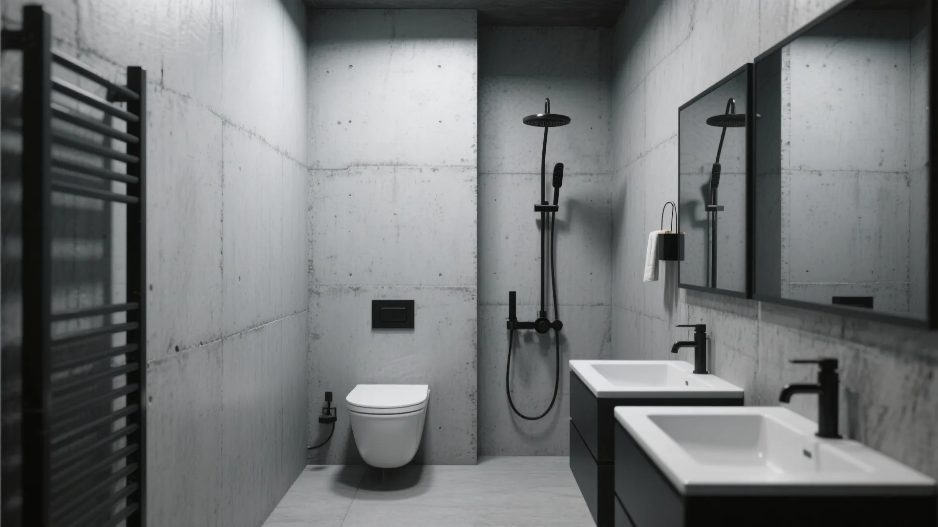 Concrete Finish Walls