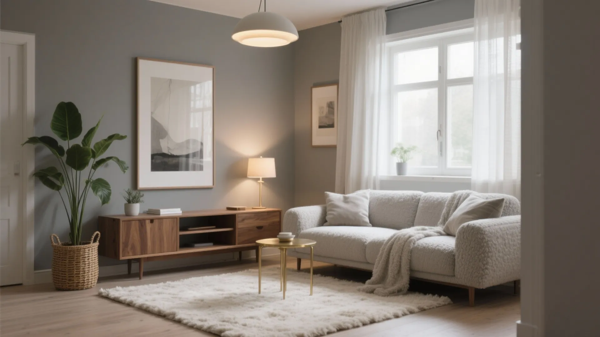 5 Grey-Cream Living Room Ideas: Small tweaks to make a grey and cream living room feel warm, spacious, and stylish