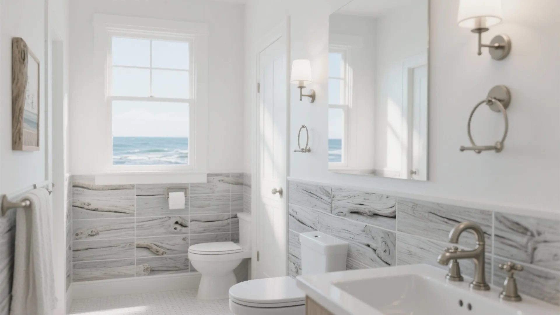 7. Grey Driftwood Look