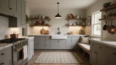 5 Grey Farmhouse Kitchen Ideas