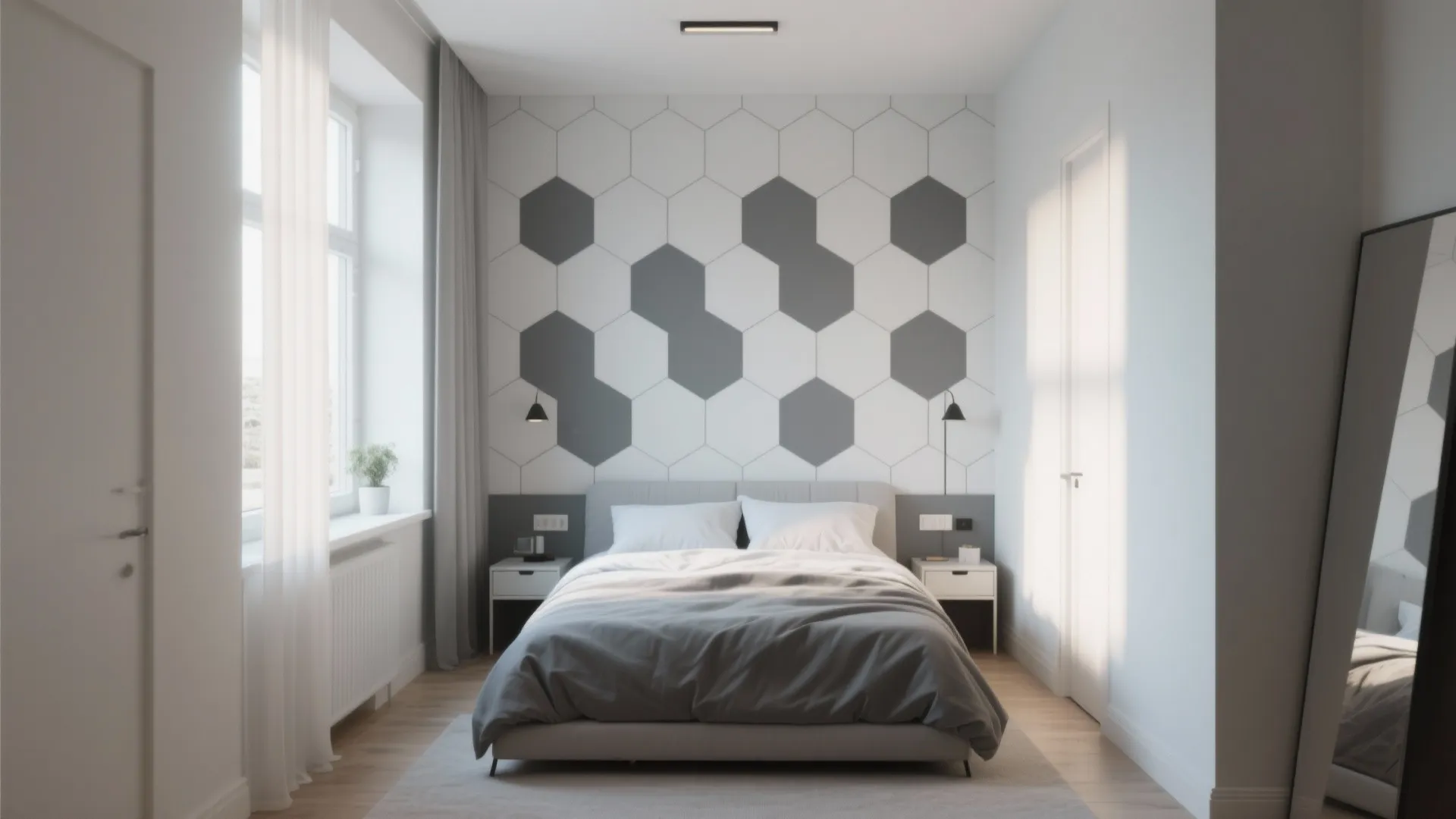 Geometric Grey Patterns