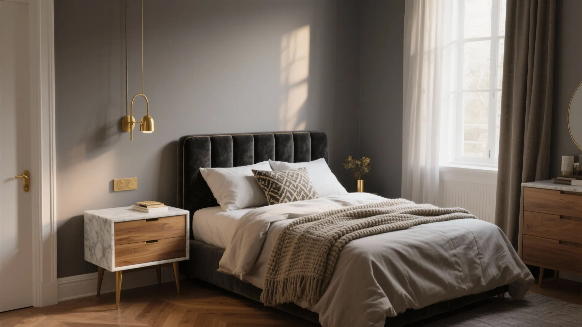 Grey and Gold Bedroom: 5 Luxe Small-Space Ideas: How to design a chic grey and gold bedroom in compact spaces—practical tips from a decade of design work