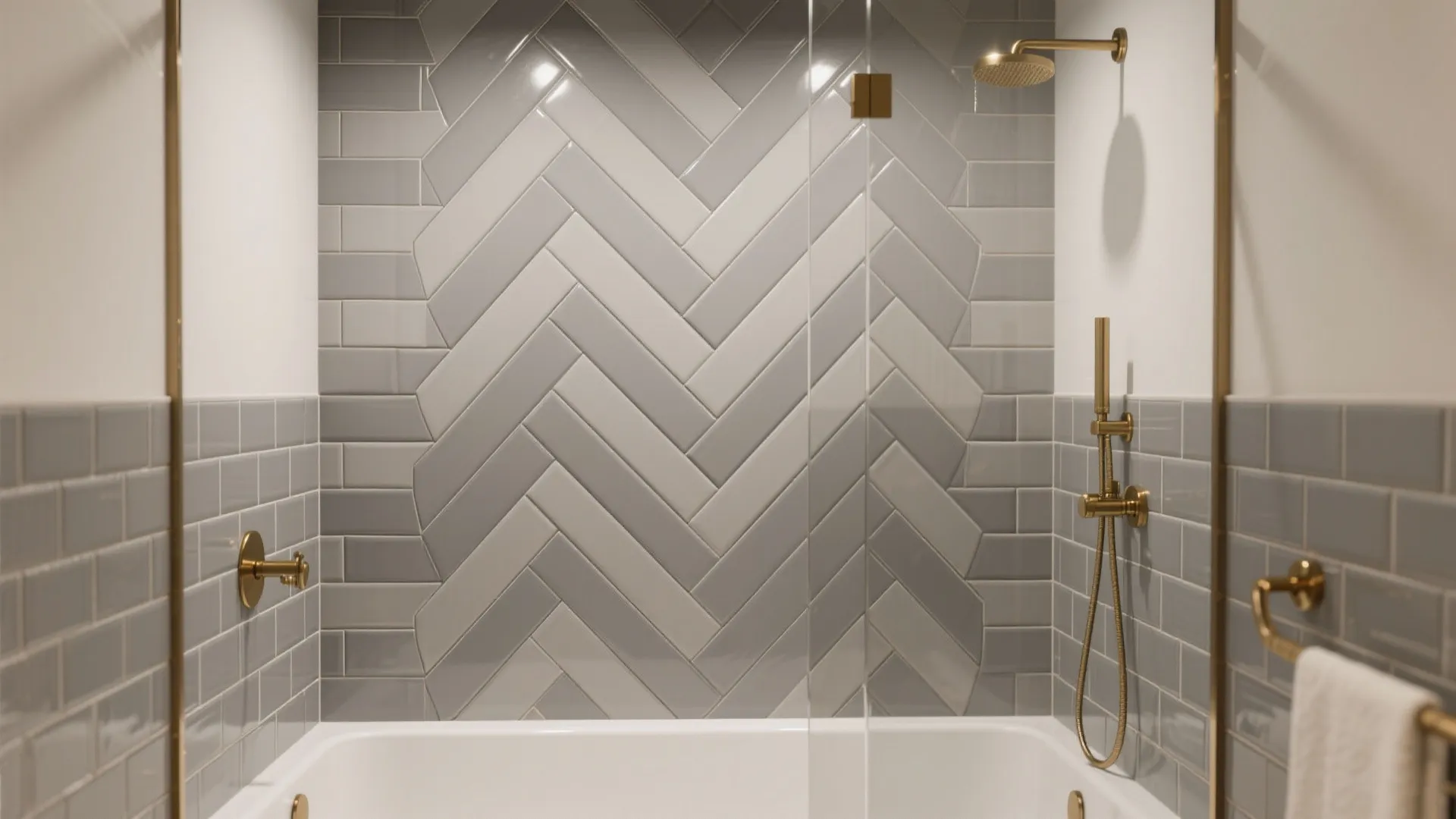 Pattern Play: Grey Subway in Herringbone or Stacked