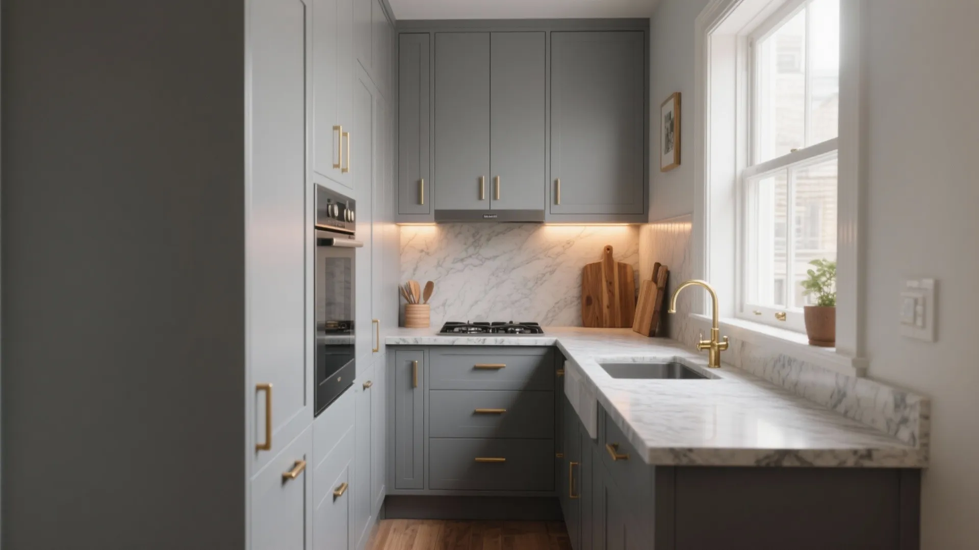 Grey Small Kitchen Ideas: 5 Compact Inspirations: Practical, stylish grey kitchen ideas for tiny spaces — storage, lighting, and layout tips from a senior designer