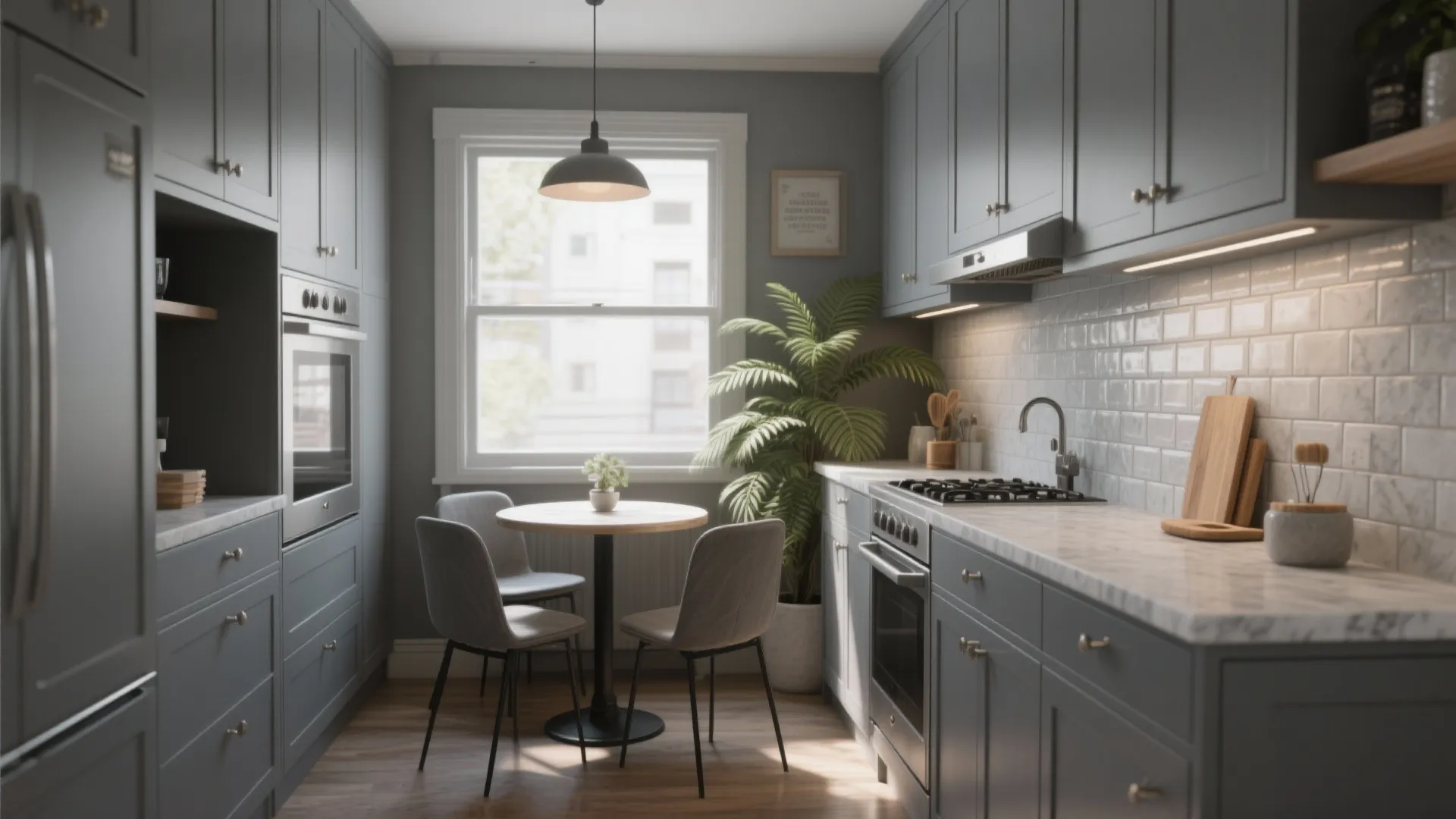 5 Grey Kitchen Ideas for Small Spaces: Creative grey kitchen designs with tiles that maximize style and storage