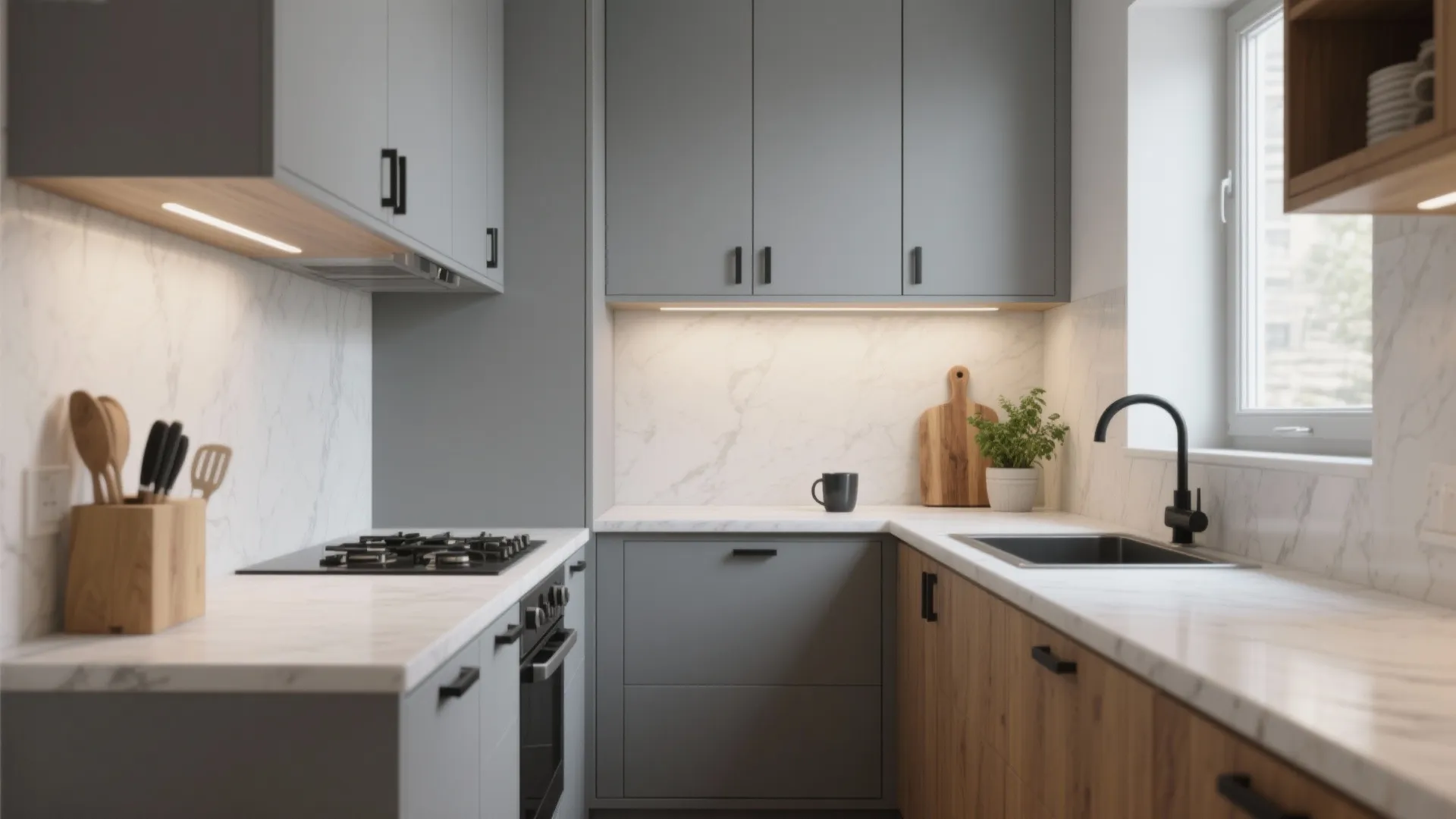 5 Grey Modern Kitchen Cabinet Ideas: Practical and stylish grey kitchen cabinet inspirations from a 10-year interior design pro