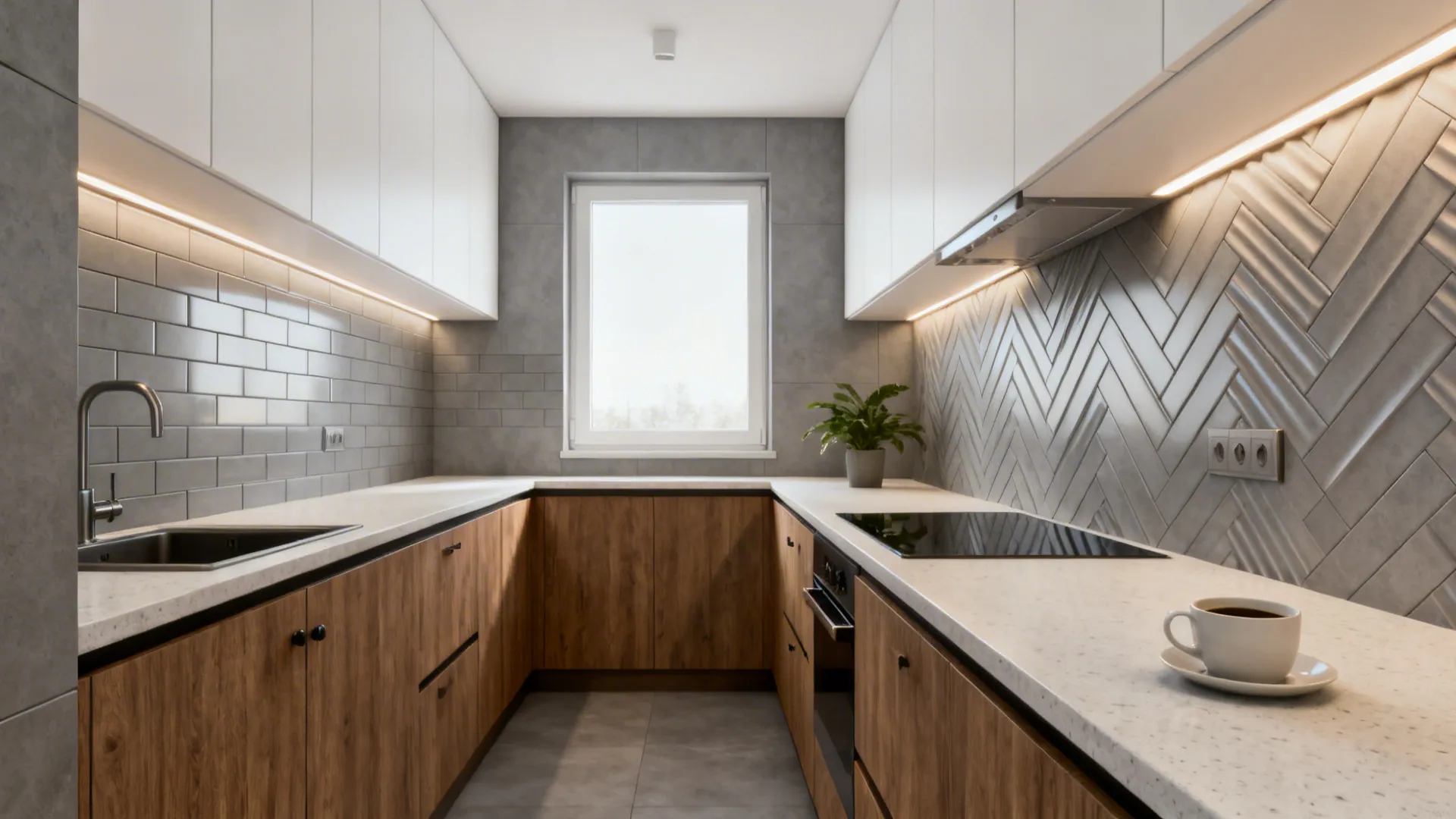 5 Grey Kitchen Wall Tiles Design Ideas That Work