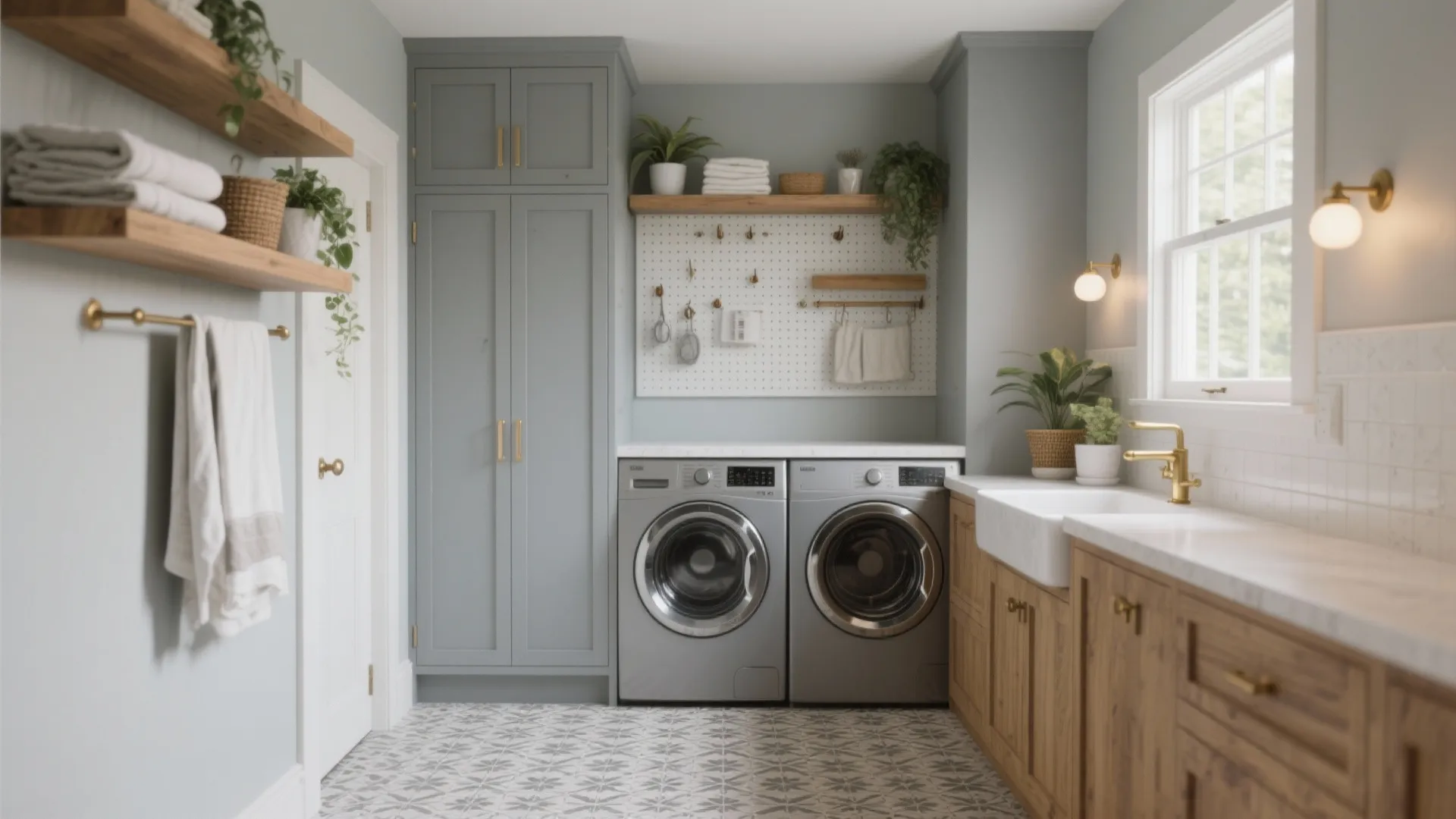 5 Grey Laundry Room Ideas That Work: Practical and stylish grey laundry room ideas from a seasoned designer