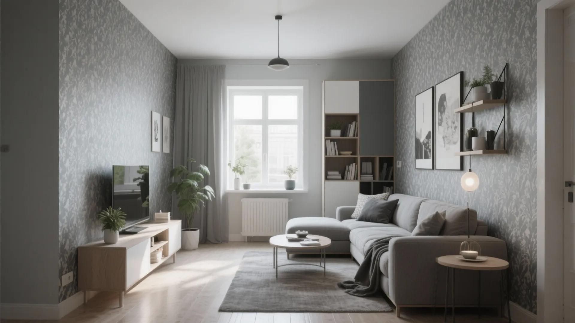 5 Grey Living Room Wallpaper Ideas: My Top 5 Stylish Grey Wallpaper Inspirations for a Cozy Yet Modern Living Room