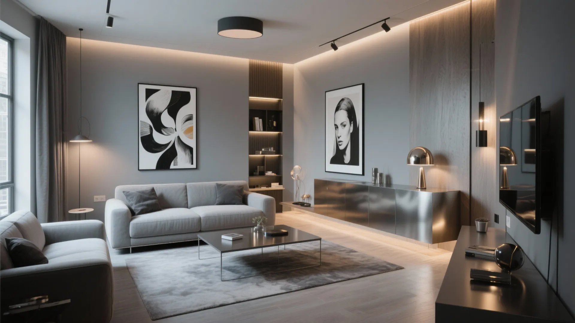 Grey Modern Sophistication