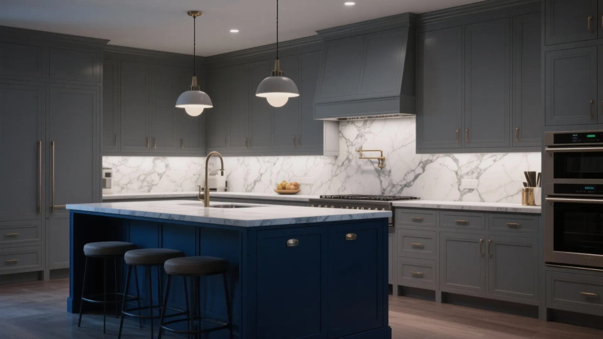 3. Navy Blue for Depth