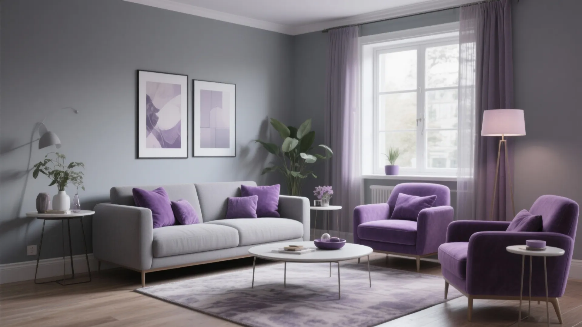 10 Stylish Living Room Ideas in Grey and Purple: How I Mix Grey and Purple for Elegant and Cozy Living Spaces