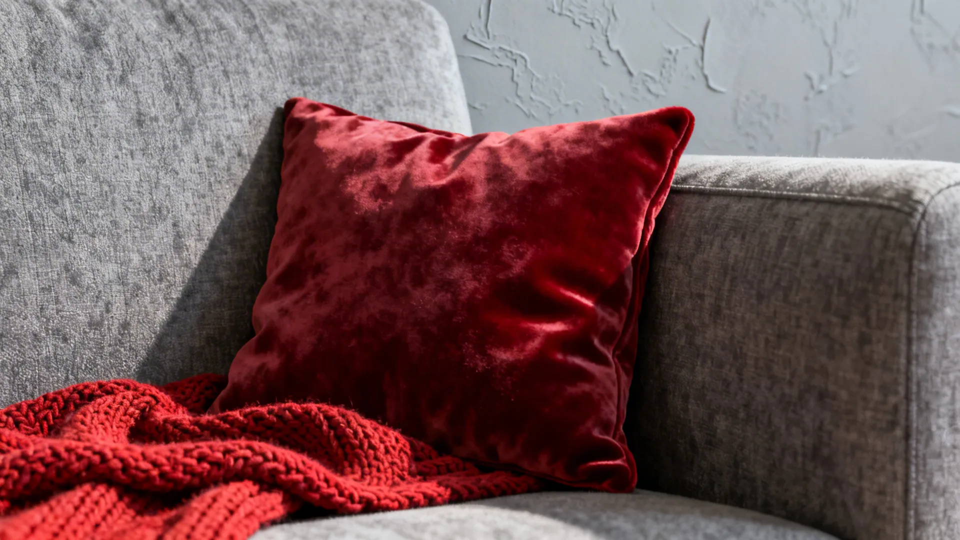 1. Anchor with a Grey Base and Add Red Accents