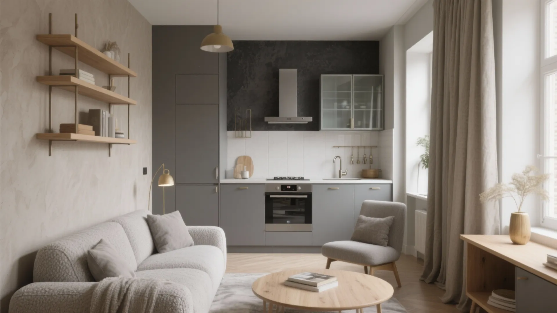 Grey colour in room: 5 design ideas: Small rooms, big creativity: my 5 proven grey strategies