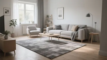 10 Grey Rugs for Living Room (160x230) Design Ideas