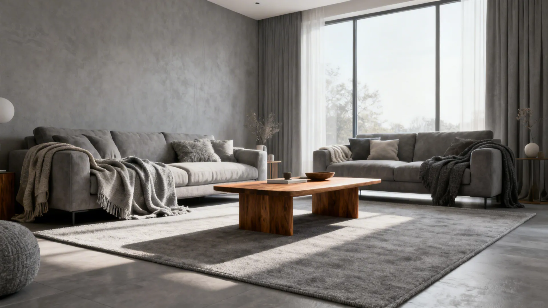 5 Grey Area Rug Ideas for Living Rooms