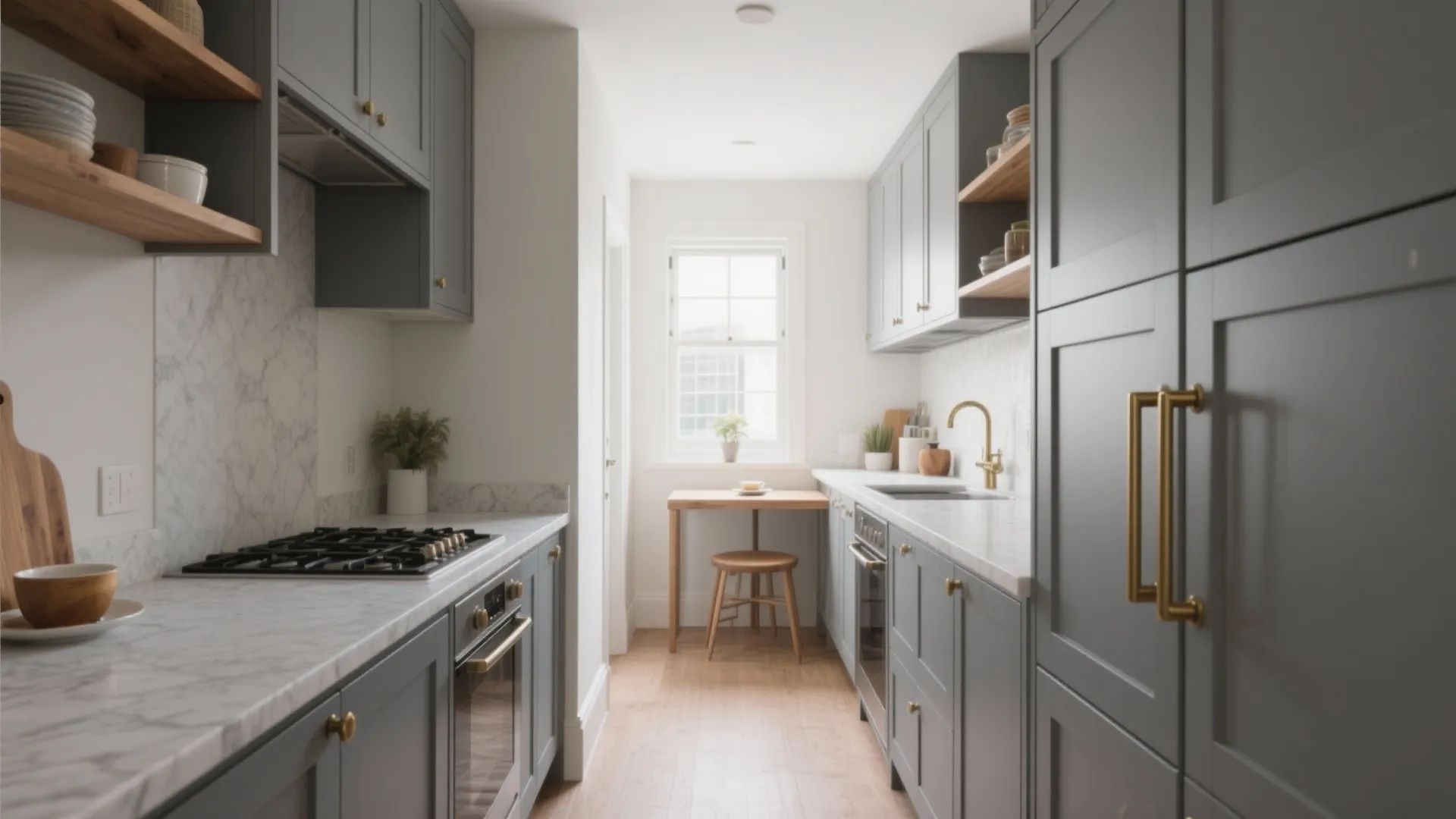 5 Grey Shaker Kitchen Cupboards Ideas: Practical small-space ideas and layouts for grey shaker kitchens from a 10+ year designer